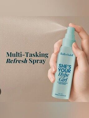 Flutterhabit She's Your Hype Girl Hypochlorous Spray 4.23fl Oz BNIB